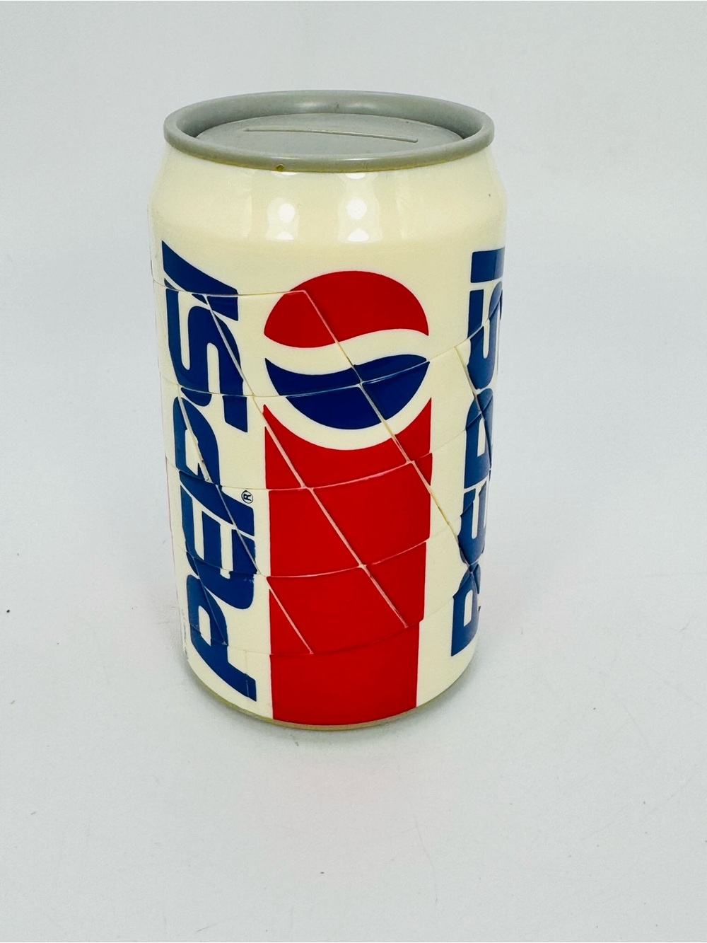Vintage Pepsi Slide Puzzle Rubik's Soda Pop Can Collectable Game/Bank